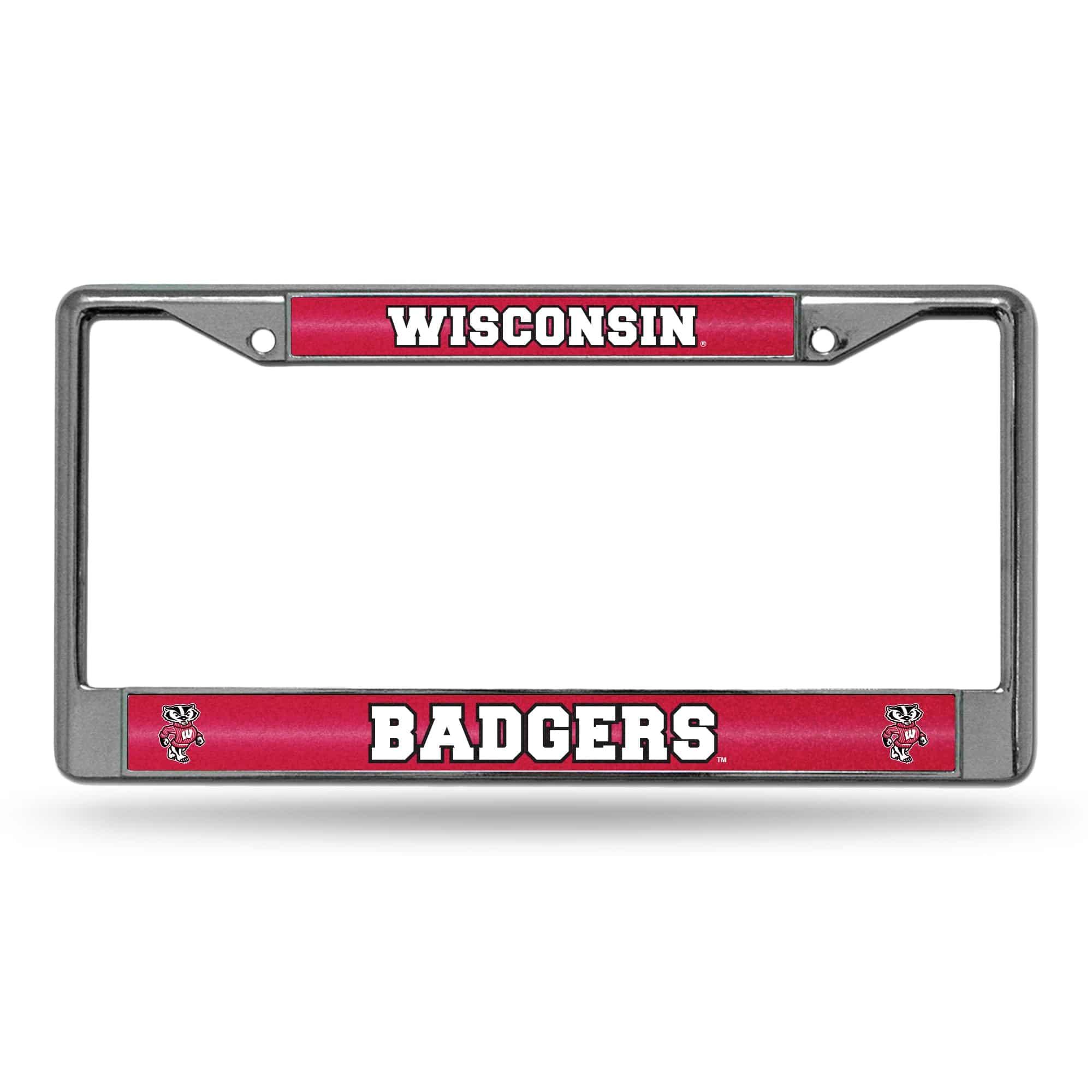 WISCONSIN BLING CHROME FRAME (Rico) - 757 Sports Collectibles