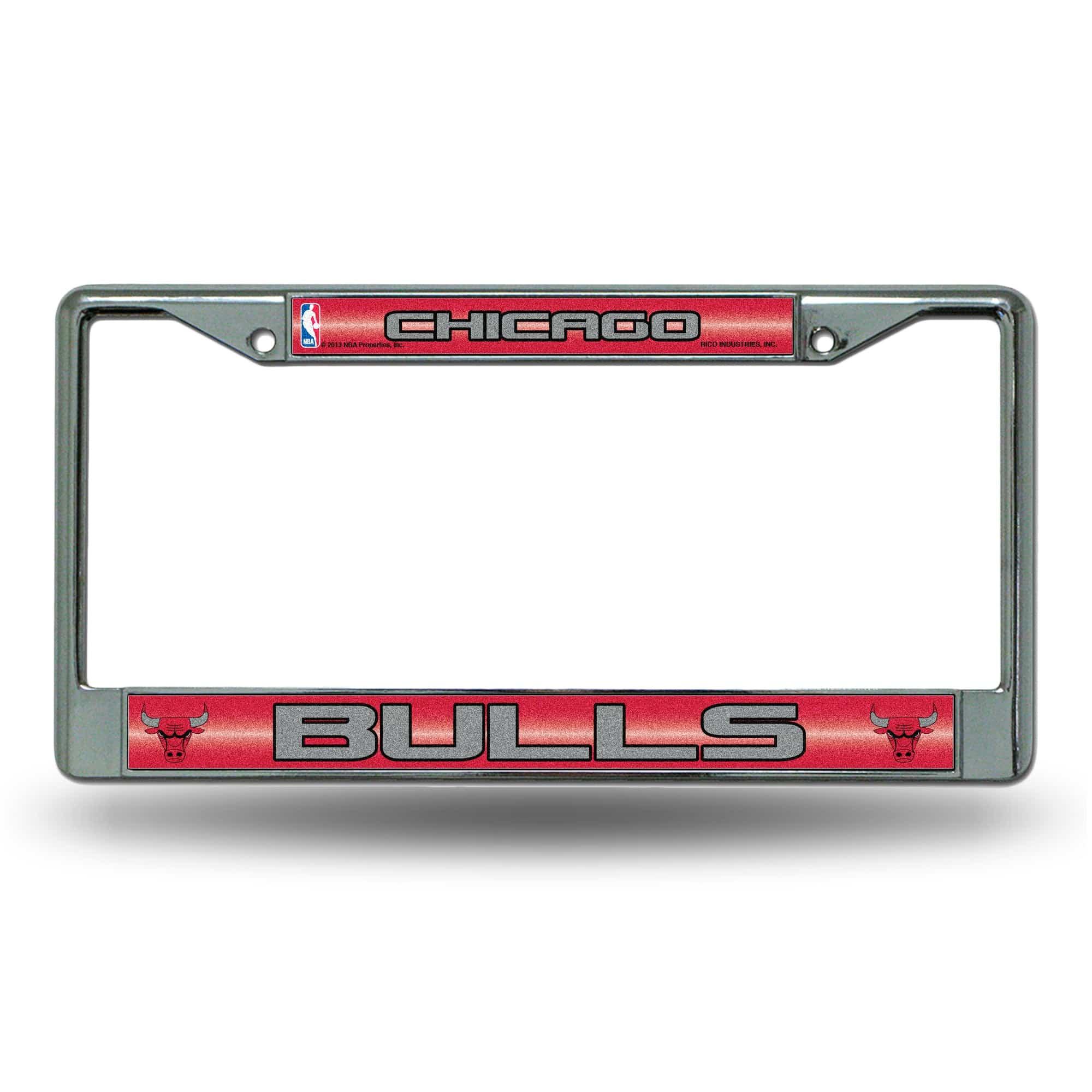 CHICAGO BULLS BLING CHROME FRAME (Rico) - 757 Sports Collectibles