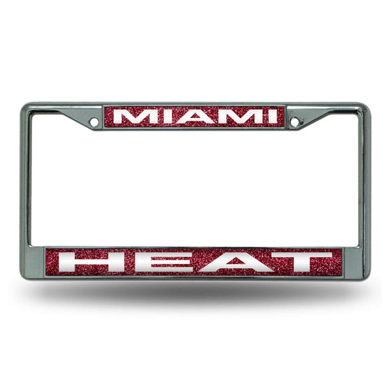 MIAMI HEAT BLING CHROME FRAME (Rico) - 757 Sports Collectibles