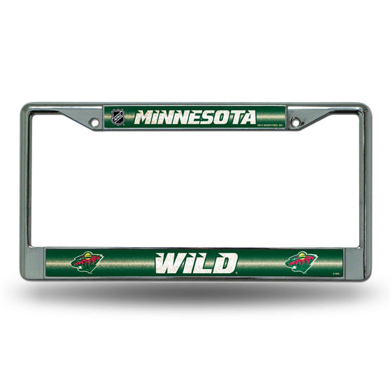 MINNESOTA WILD BLING CHROME FRAME (Rico) - 757 Sports Collectibles