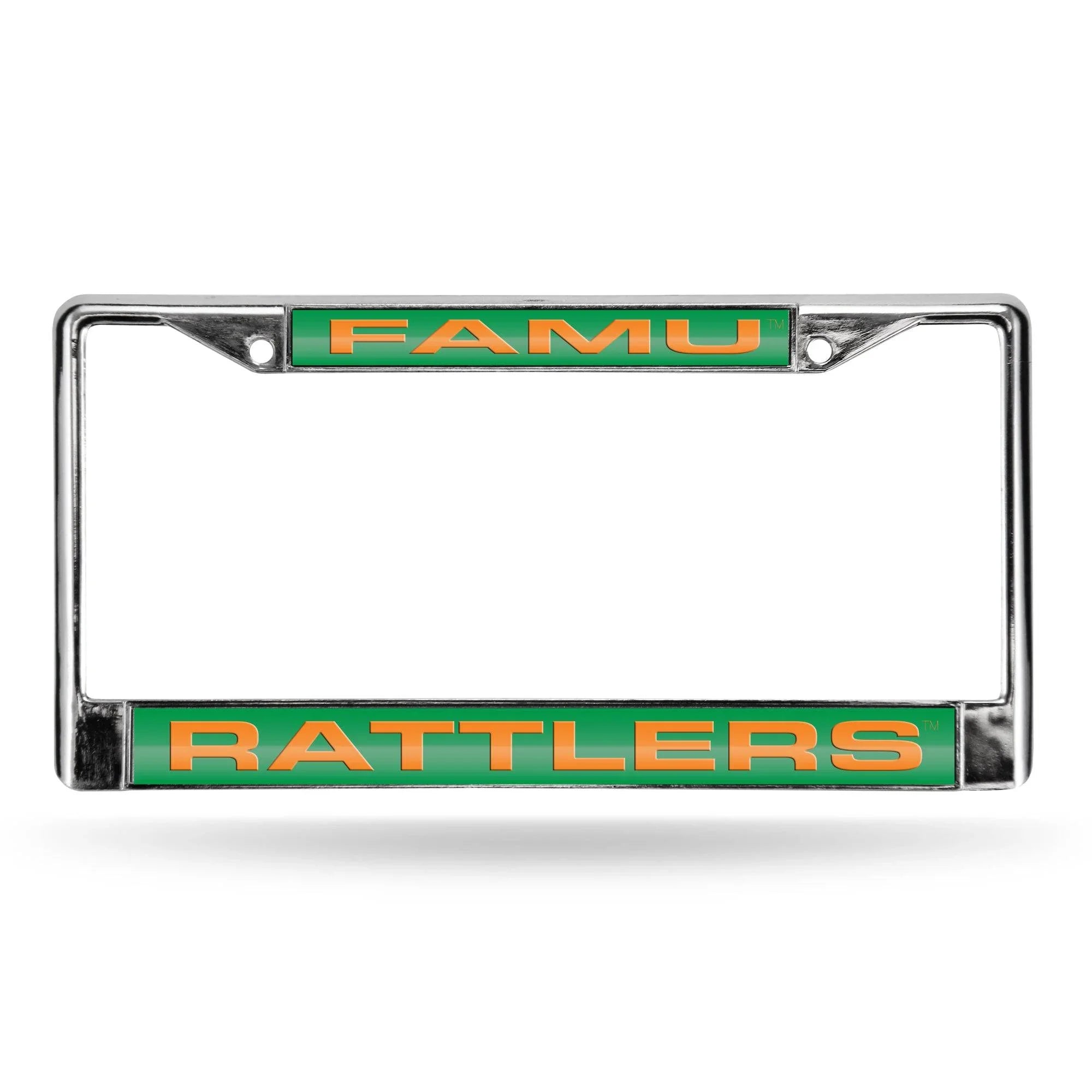 FLORIDA A&M GREEN LASER CHROME FRAME (Rico) - 757 Sports Collectibles