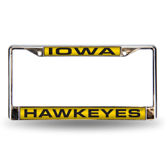 IOWA Hawkeyes LASER CHROME FRAME (Rico) - 757 Sports Collectibles