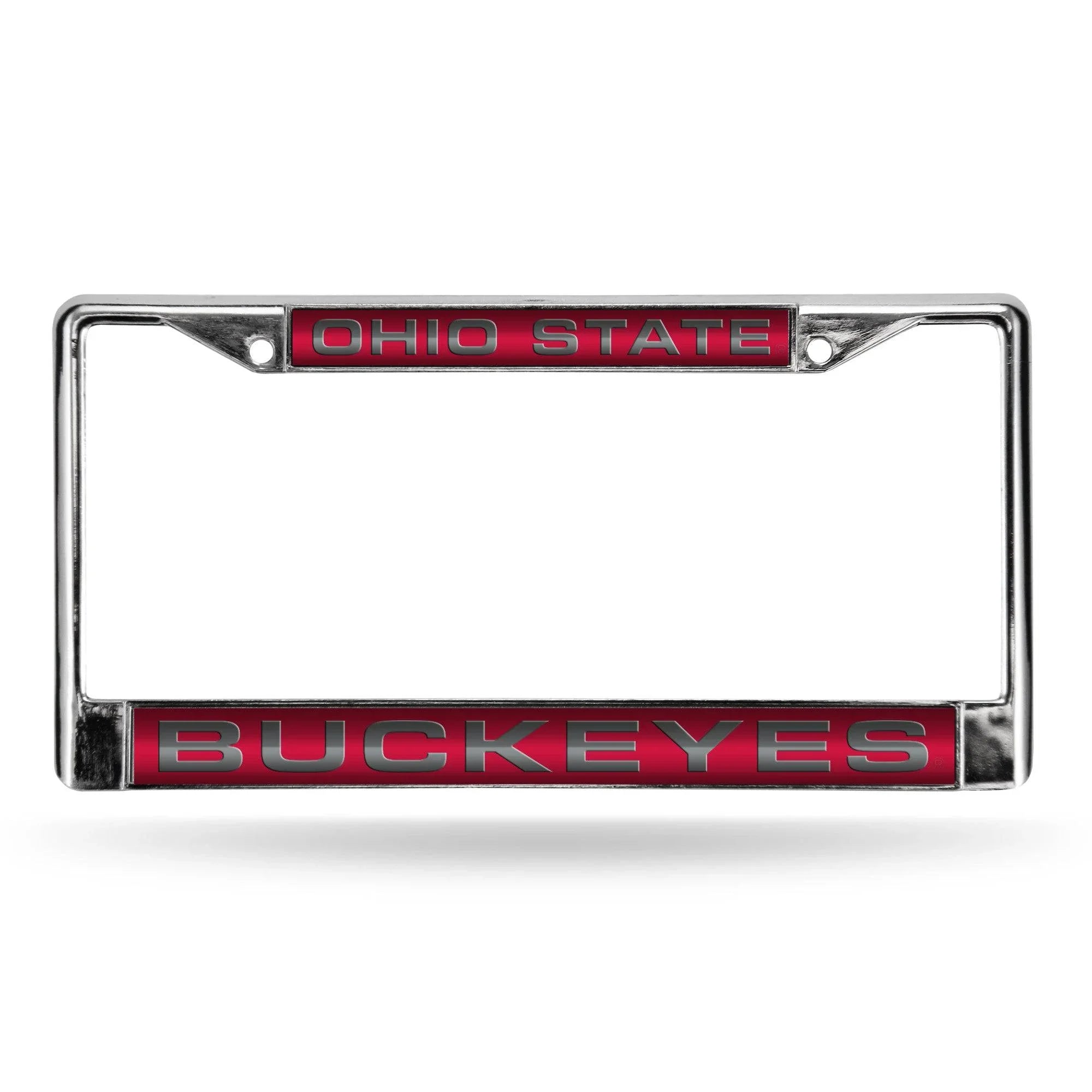OHIO ST RED LASER CHROME FRAME (Rico) - 757 Sports Collectibles