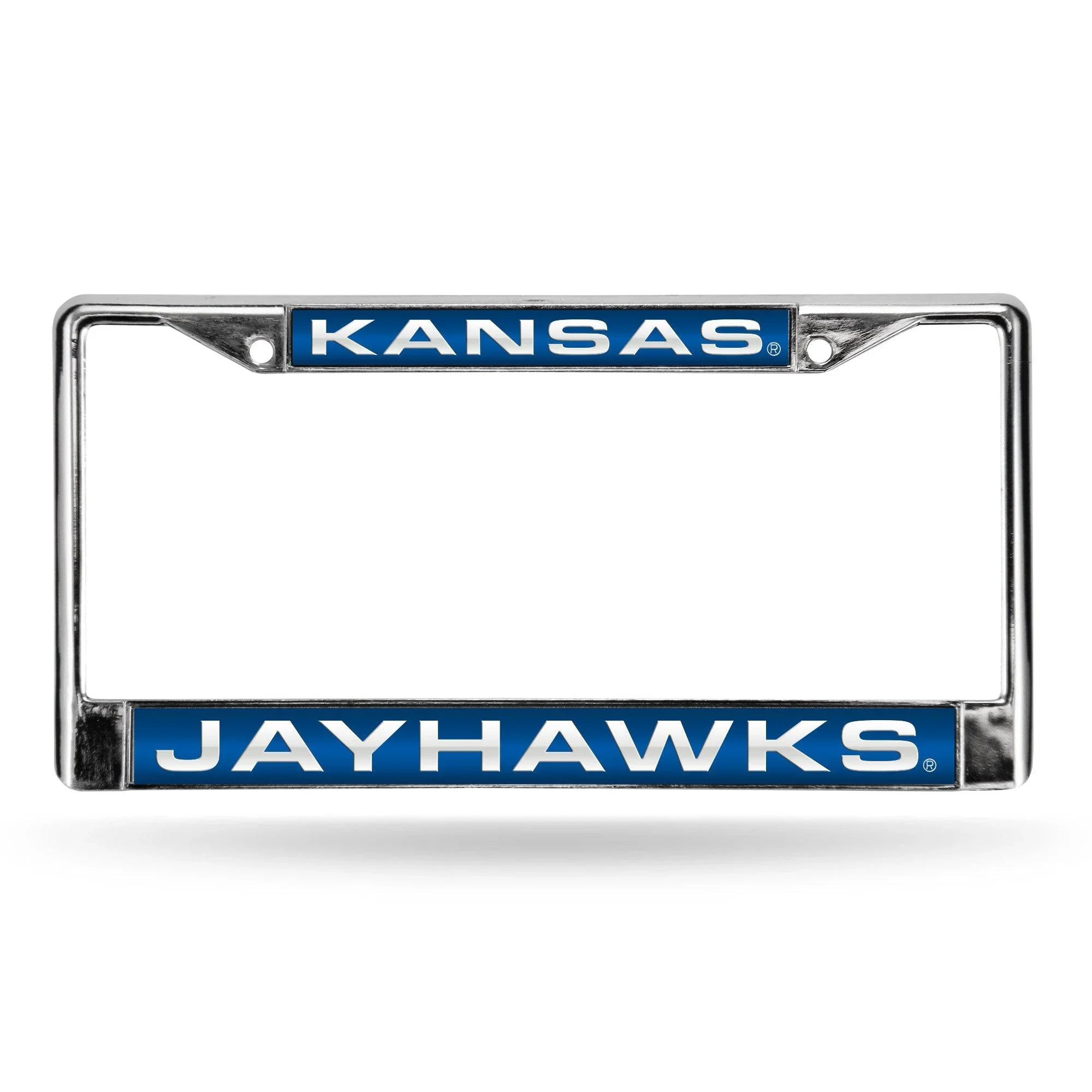 KANSAS BLUE LASER CHROME FRAME (Rico) - 757 Sports Collectibles