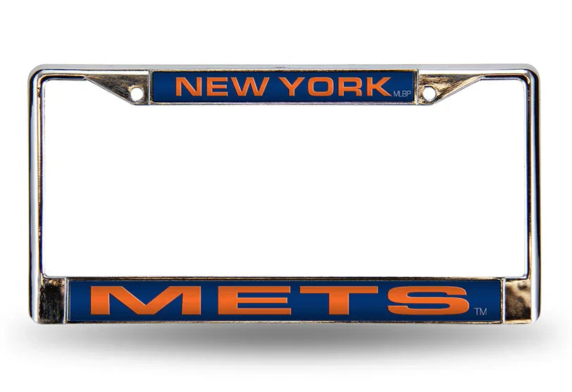 Mets License Plate Chrome Frame