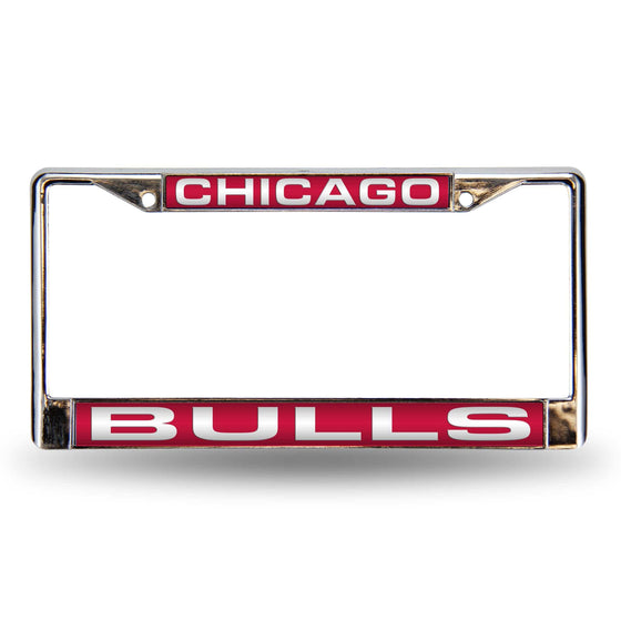 CHICAGO BULLS RED LASER CHROME FRAME (Rico) - 757 Sports Collectibles