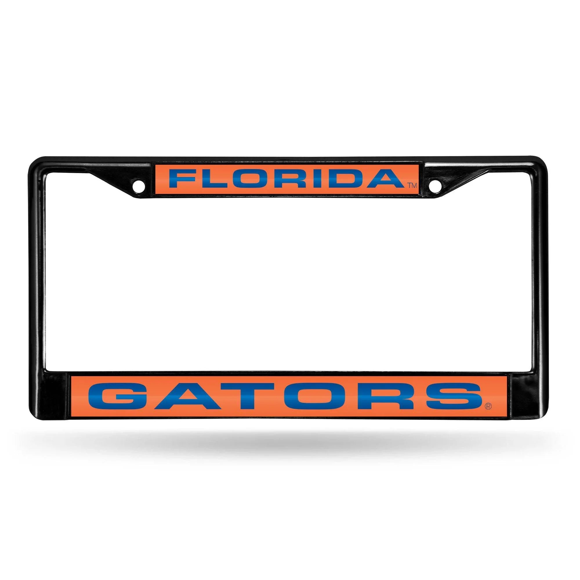 FLORIDA Gators BLACK LASER CHROME FRAME (Rico) - 757 Sports Collectibles