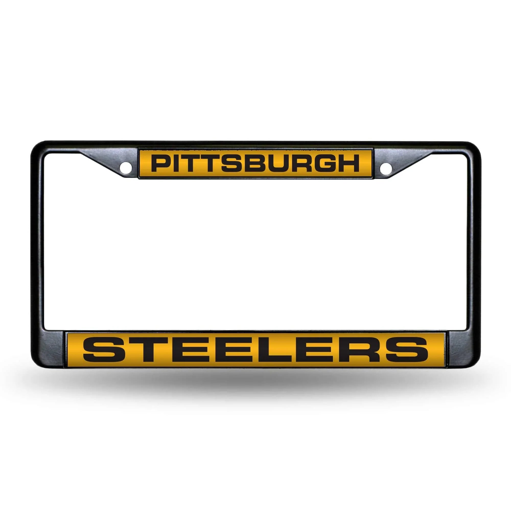 PITTSBURGH STEELERS  BLACK LASER CHROME FRAME (Rico) - 757 Sports Collectibles