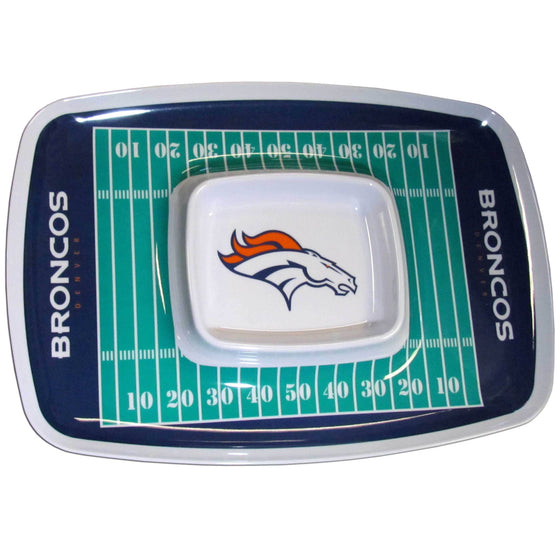 Denver Broncos Chip and Dip Tray (SSKG) - 757 Sports Collectibles