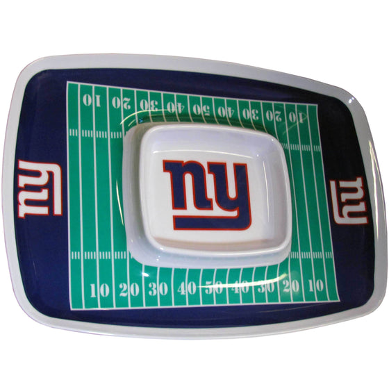 New York Giants Chip and Dip Tray (SSKG) - 757 Sports Collectibles