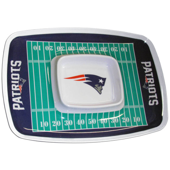New England Patriots Chip and Dip Tray (SSKG) - 757 Sports Collectibles