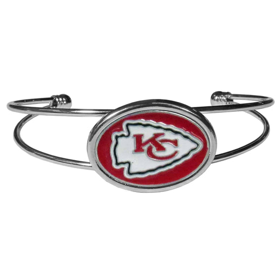 Kansas City Chiefs Cuff Bracelet (SSKG) - 757 Sports Collectibles
