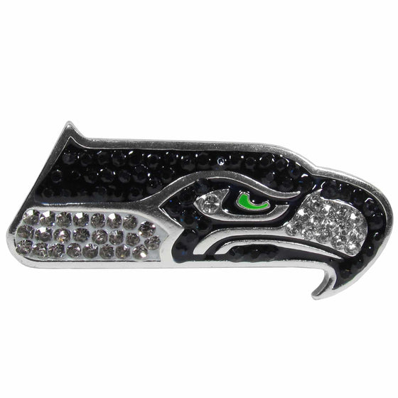 Seattle Seahawks Crystal Pin (SSKG) - 757 Sports Collectibles