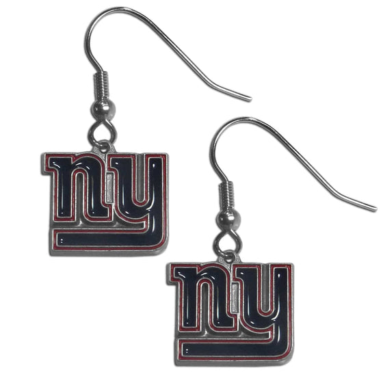 New York Giants Dangle Earrings (SSKG) - 757 Sports Collectibles