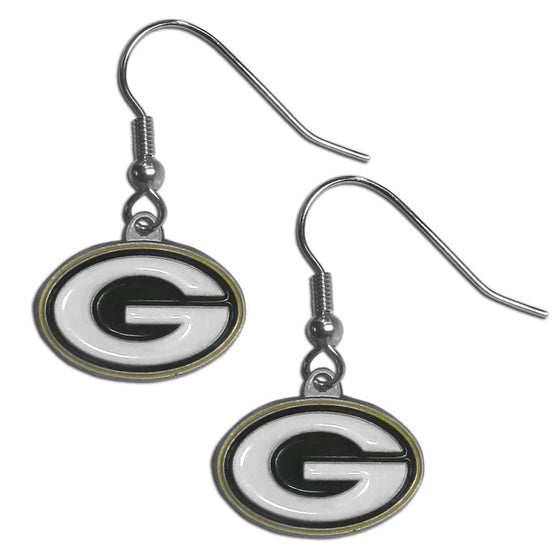 Green Bay Packers Dangle Earrings (SSKG) - 757 Sports Collectibles