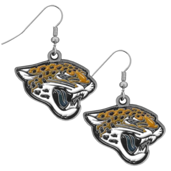 Jacksonville Jaguars Dangle Earrings (SSKG) - 757 Sports Collectibles