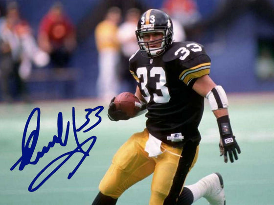 Pittsburgh Steelers Merril Hoge - Private Signing 7.7.2020 - Preorder Signed 8x10 Photo