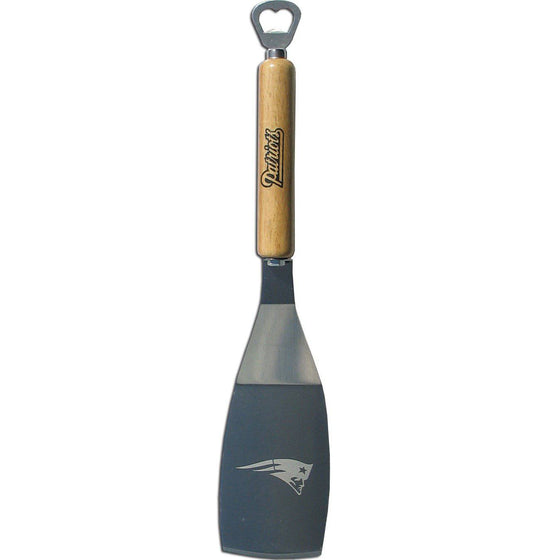 NFL New England Patriots 2 in 1 Monster Grilling BBQ Spatula, Bottle Opener - 757 Sports Collectibles
