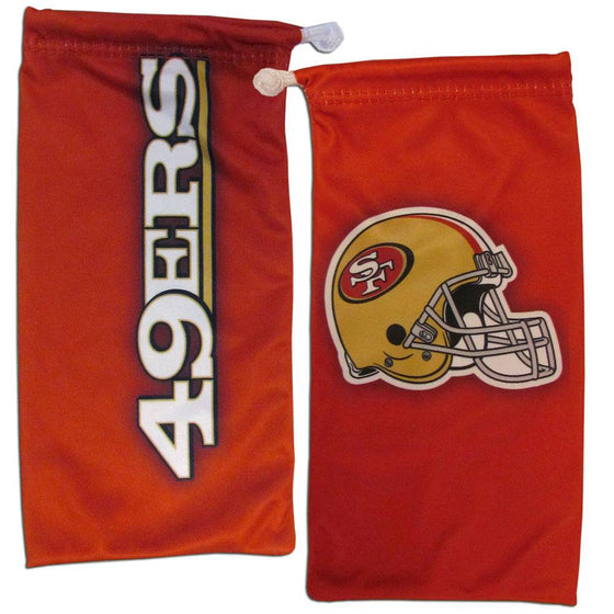 San Francisco 49ers Microfiber Sunglass Bag (SSKG) - 757 Sports Collectibles