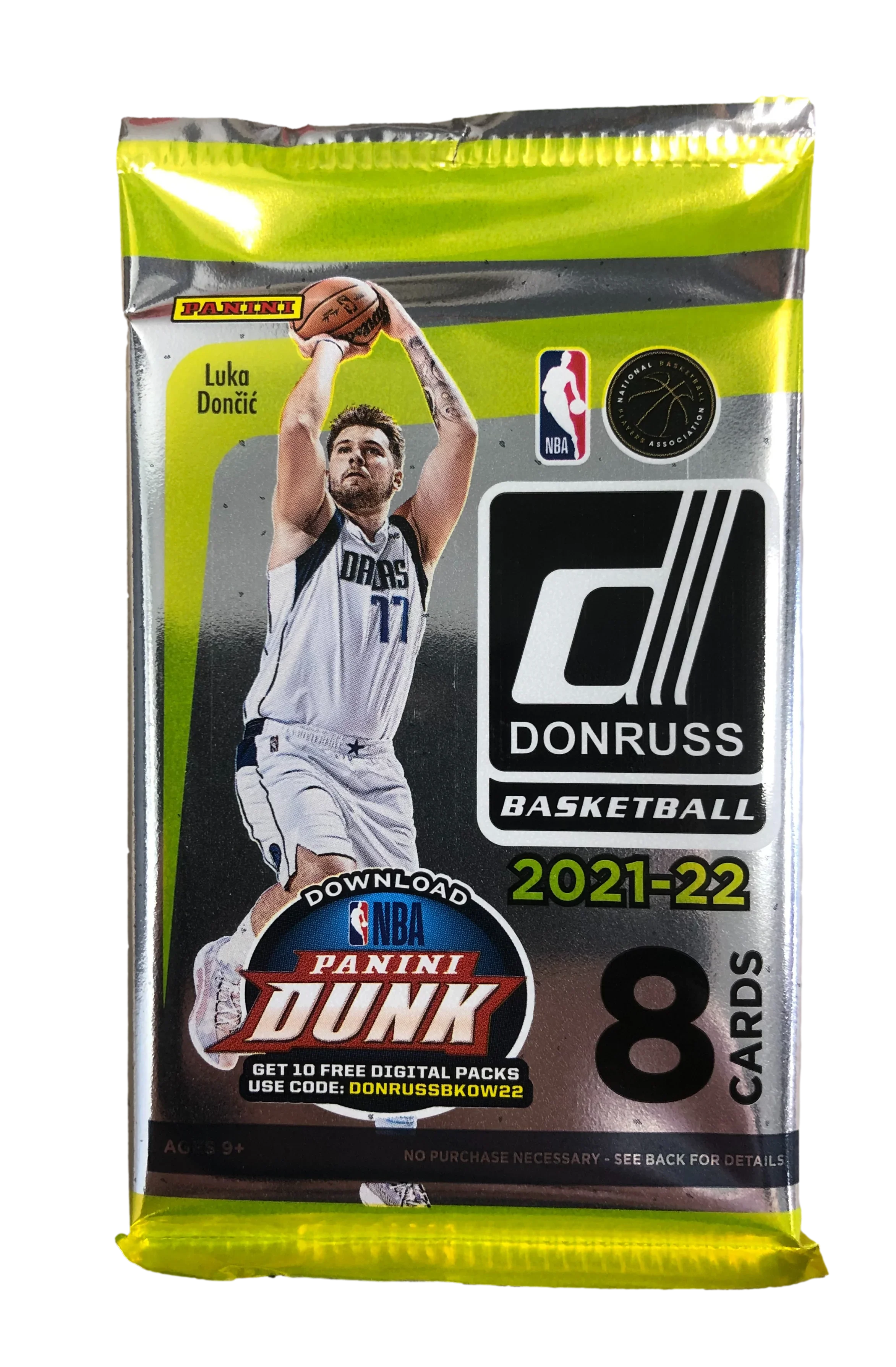 Panini 2021-22 NBA Basketball Card Pack - 8 Trading Card Value Pack - 757 Sports Collectibles