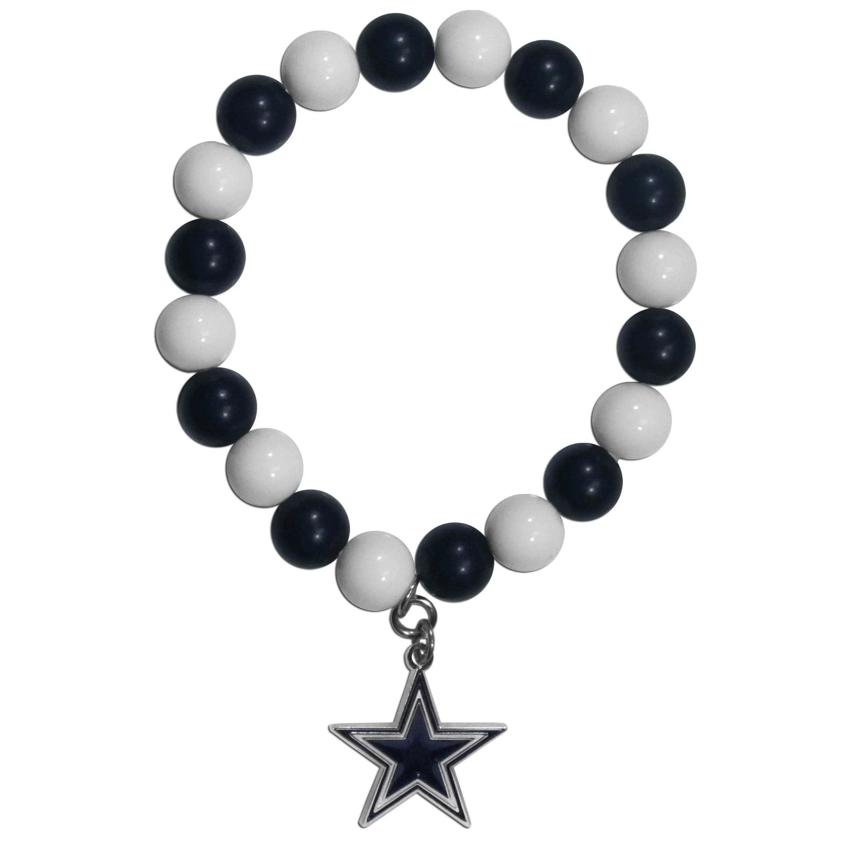 Dallas Cowboys Fan Bead Bracelet (SSKG) - 757 Sports Collectibles