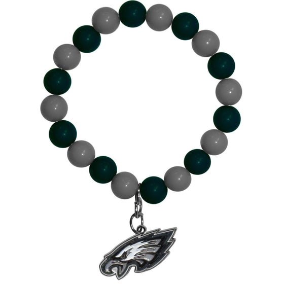 Philadelphia Eagles Fan Bead Bracelet (SSKG) - 757 Sports Collectibles