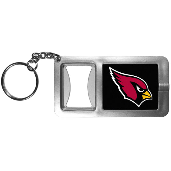 Arizona Cardinals Flashlight Key Chain with Bottle Opener (SSKG) - 757 Sports Collectibles