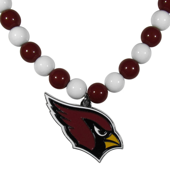 Arizona Cardinals Fan Bead Necklace (SSKG) - 757 Sports Collectibles