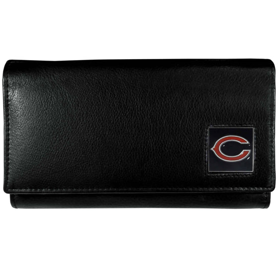 Chicago Bears Leather Women's Wallet (SSKG) - 757 Sports Collectibles