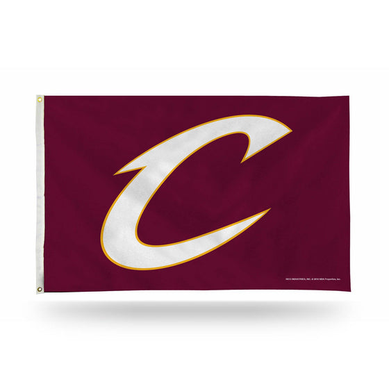 CLEVELAND CAVALIERS BANNER FLAG (SECONDARY DESIGN) (Rico) - 757 Sports Collectibles