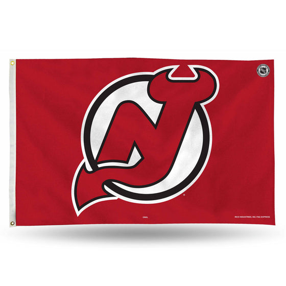 NEW JERSEY DEVILS BANNER FLAG (Rico) - 757 Sports Collectibles