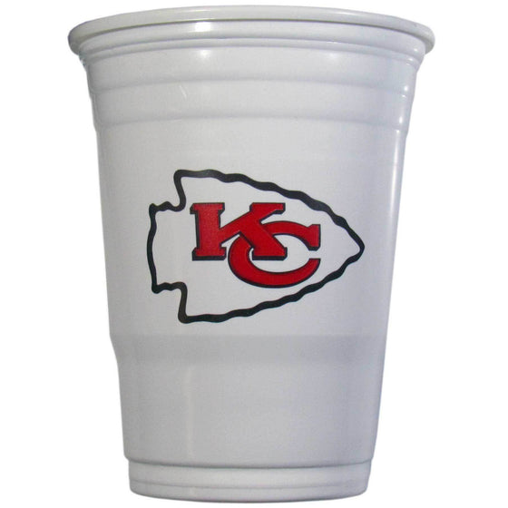 NFL Kansas City Chiefs Gameday Plastic Solo Cups (18 pack - 18 oz) - 757 Sports Collectibles