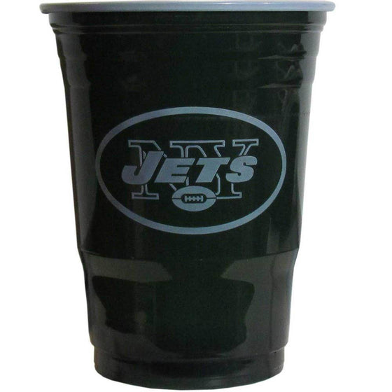 NFL New York Jets Gameday Plastic Solo Cups (18 pack - 18 oz) - 757 Sports Collectibles