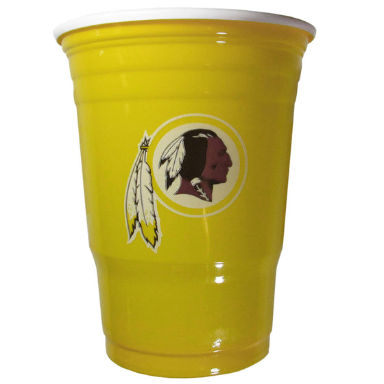 NFL Washington Redskins Gameday Plastic Solo Cups (18 pack - 18 oz) - 757 Sports Collectibles