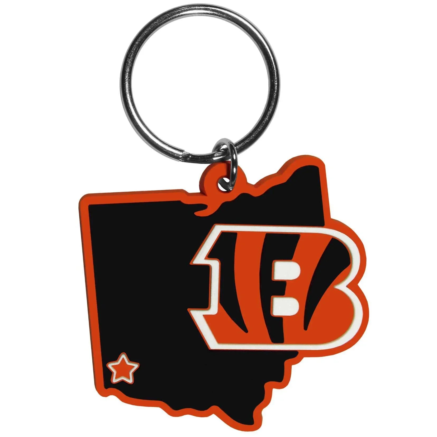 Cincinnati Bengals Home State Flexi Key Chain (SSKG) - 757 Sports Collectibles