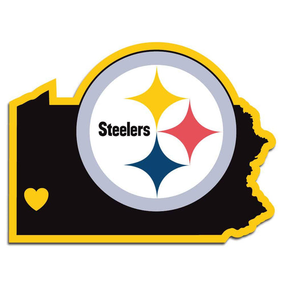 Pittsburgh Steelers Home State Decal (SSKG) - 757 Sports Collectibles