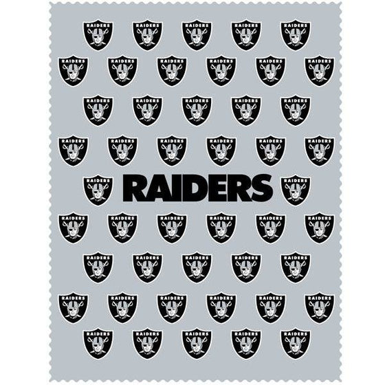 Oakland Raiders iPad Cleaning Cloth (SSKG) - 757 Sports Collectibles