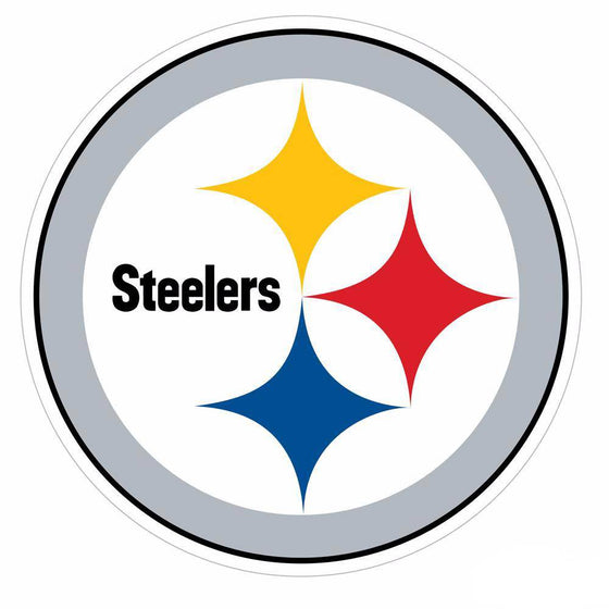Pittsburgh Steelers 8 inch Logo Magnets (SSKG) - 757 Sports Collectibles