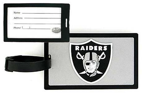 Oakland Raiders Luggage Tag (SSKG) - 757 Sports Collectibles