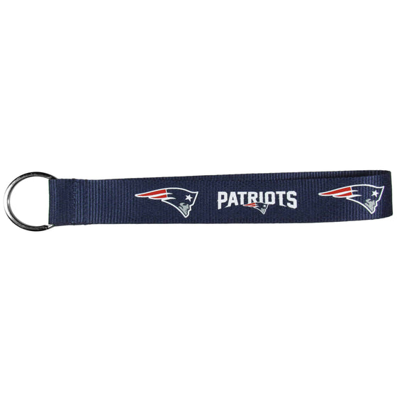 New England Patriots Lanyard Key Chain (SSKG) - 757 Sports Collectibles