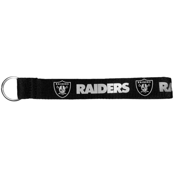 Oakland Raiders Lanyard Key Chain (SSKG) - 757 Sports Collectibles