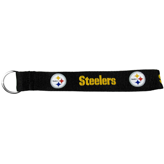 Pittsburgh Steelers Lanyard Key Chain (SSKG) - 757 Sports Collectibles