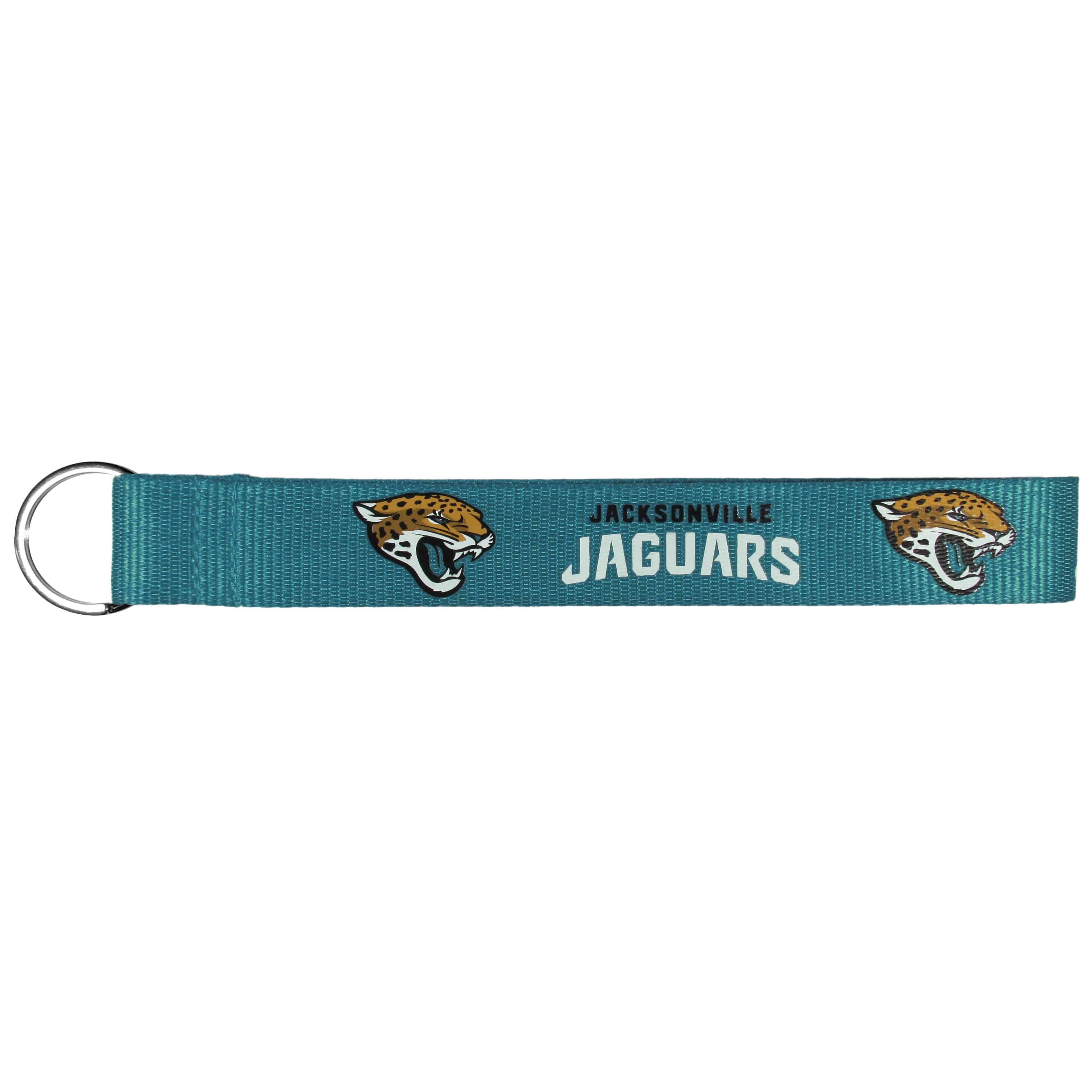 Jacksonville Jaguars Lanyard Key Chain (SSKG) - 757 Sports Collectibles