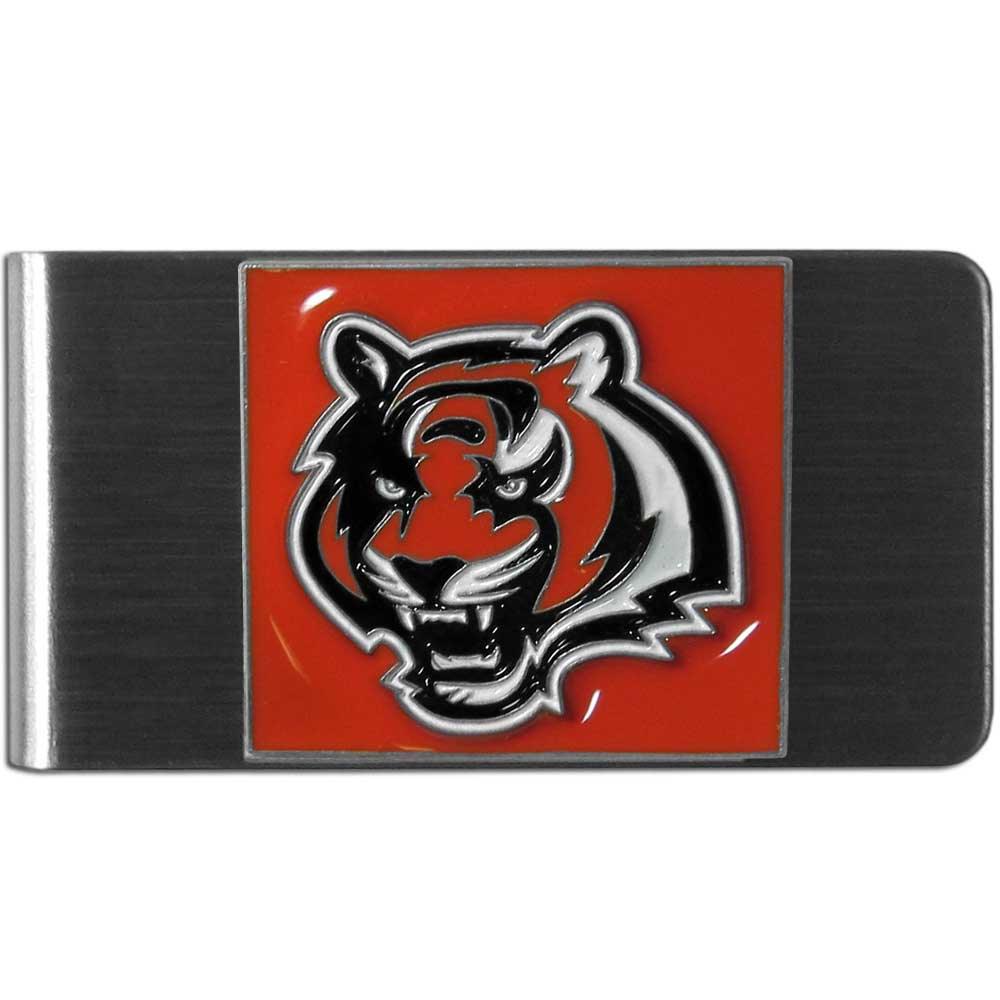Cincinnati Bengals Steel Money Clip (SSKG) - 757 Sports Collectibles