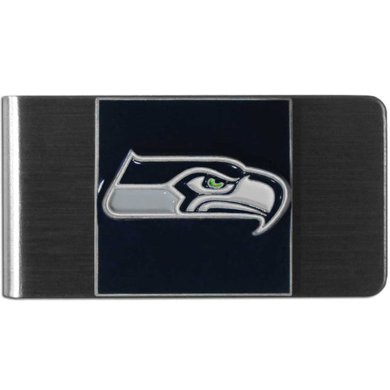 Seattle Seahawks Steel Money Clip (SSKG) - 757 Sports Collectibles