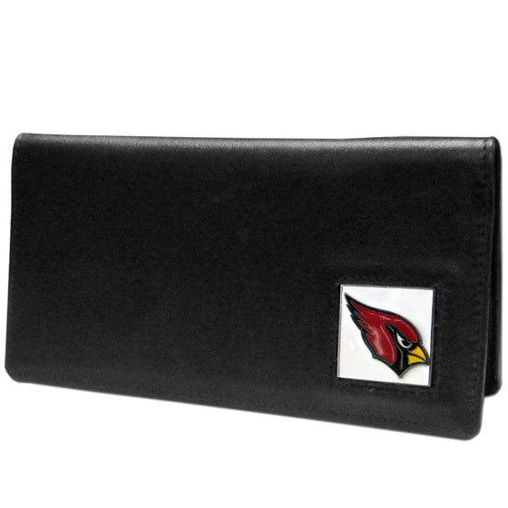 Arizona Cardinals Leather Checkbook Cover (SSKG) - 757 Sports Collectibles