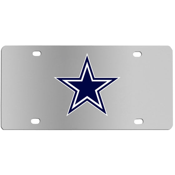 Dallas Cowboys Steel License Plate Wall Plaque (SSKG) - 757 Sports Collectibles
