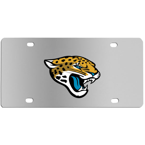 Jacksonville Jaguars Steel License Plate Wall Plaque (SSKG) - 757 Sports Collectibles