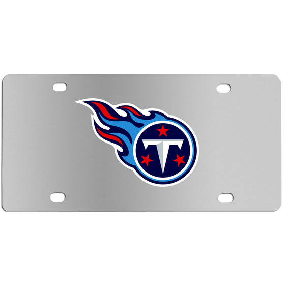 Tennessee Titans Steel License Plate Wall Plaque (SSKG) - 757 Sports Collectibles