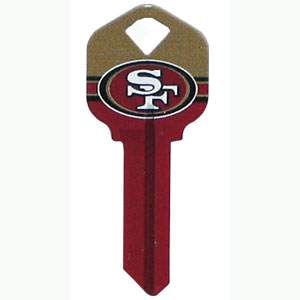 Kwikset NFL Key - San Francisco 49ers (SSKG) - 757 Sports Collectibles